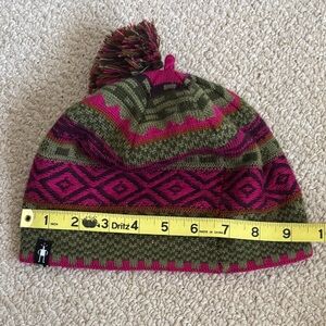 Smartwool Vibrant Knit Beanie with Pom-Pom